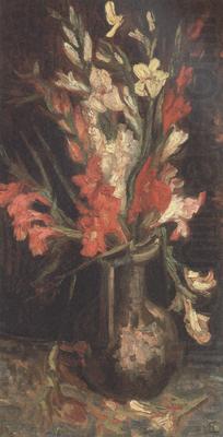 Vincent Van Gogh Vase with Red Gladioli (nn04) china oil painting image